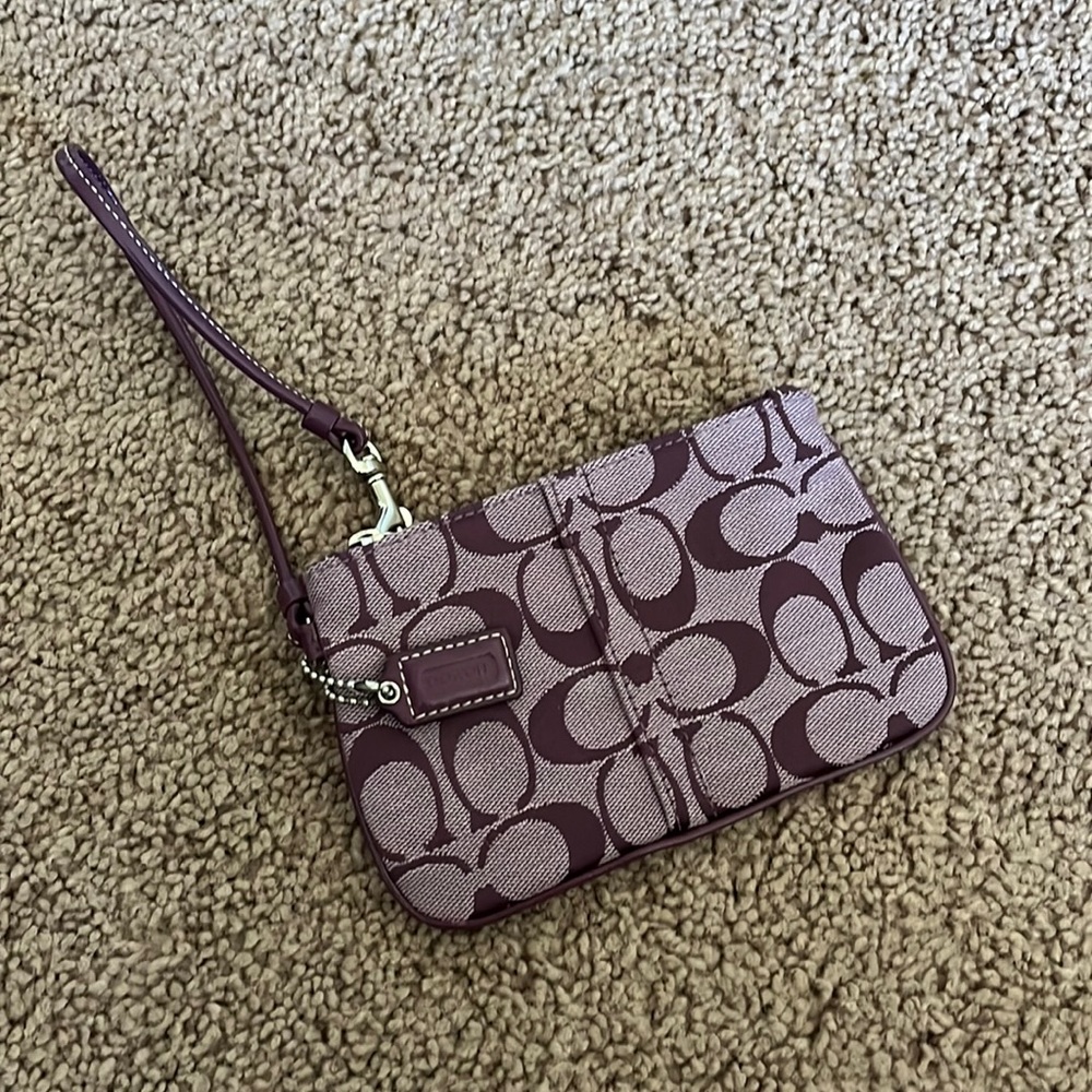 Coach Wristlet